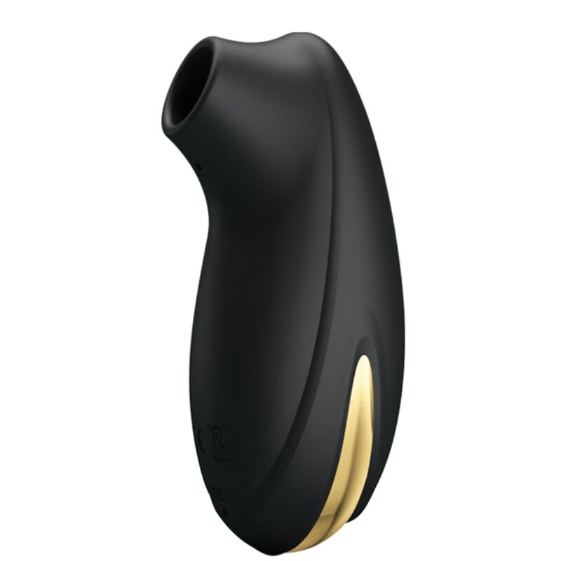 PRETTY LOVE - ONDE STIMOLANTI - MASSAGGIATORE RICARICABILE DI LUSSO NERO
