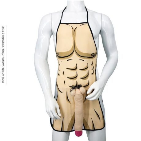 DIABLO PICANTE - GREMBIULE PENE 3D MUSCOLARE E AUDACE